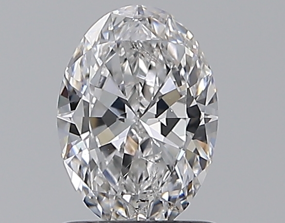 Oval 0.96 ct D SI2