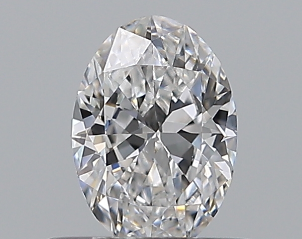 Oval 0.41 ct D VVS2