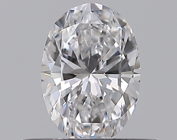 Oval 0.4 ct D VVS1