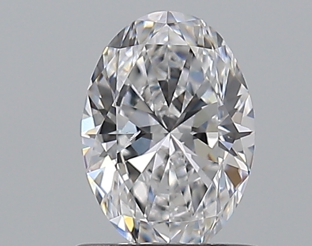 Oval 0.81 ct D SI1