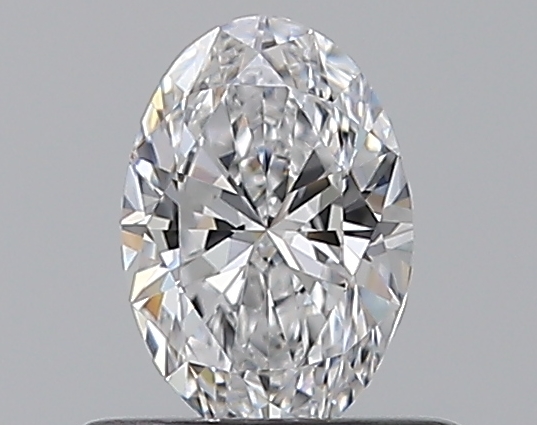 Oval 0.46 ct D VVS2