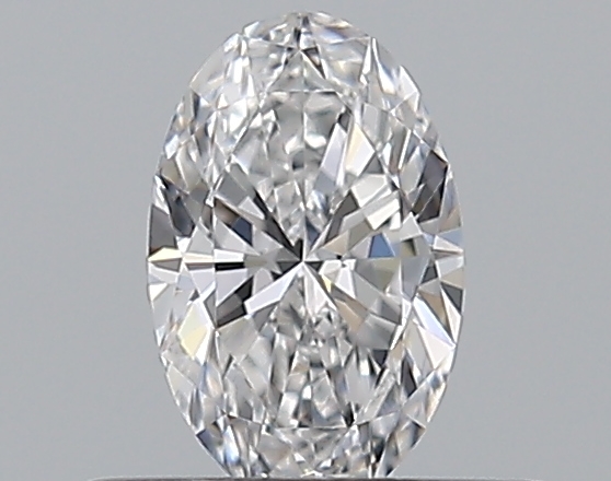 Oval 0.3 ct D VVS1