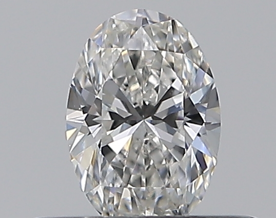 Oval 0.3 ct F VVS2