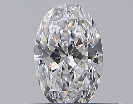 Oval 0.3 ct D VS2