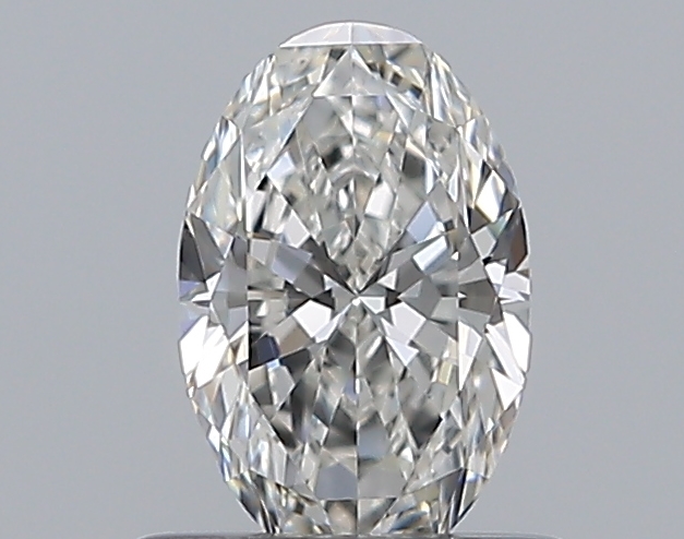 Oval 0.5 ct G VVS1