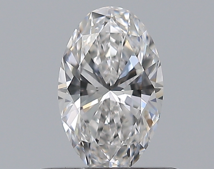 Oval 0.5 ct D VVS2