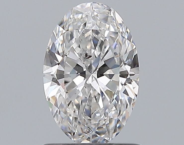 Oval 0.96 ct E SI2