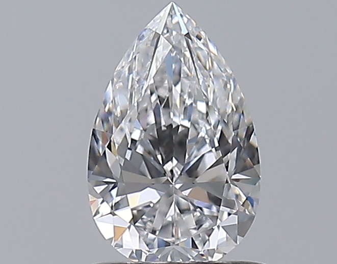 Pear 0.77 ct D VVS2