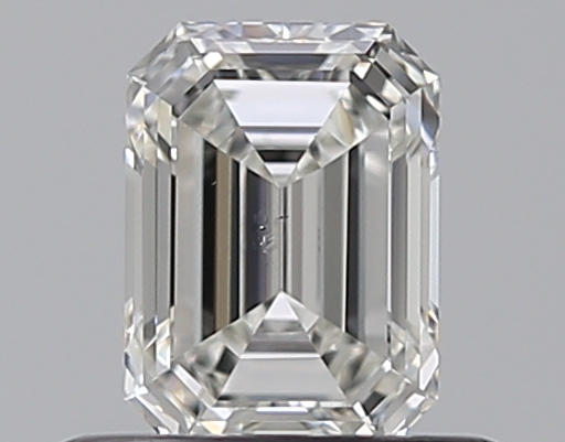 Emerald 0.51 ct H SI1