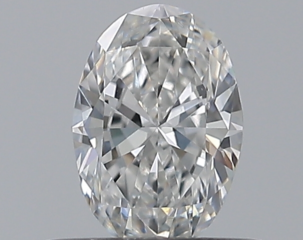 Oval 0.35 ct F SI2