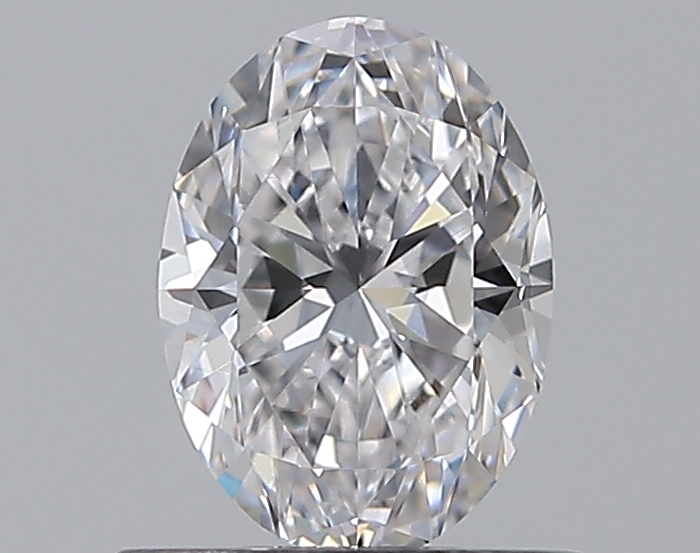Oval 0.73 ct D VVS2
