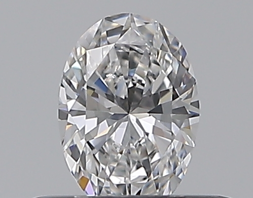 Oval 0.3 ct E VVS2