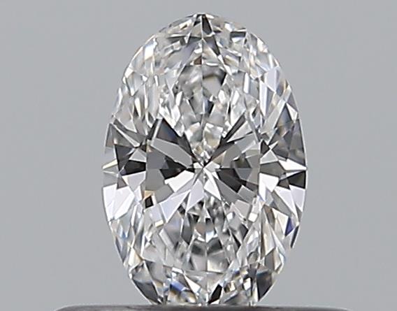 Oval 0.3 ct D VS2