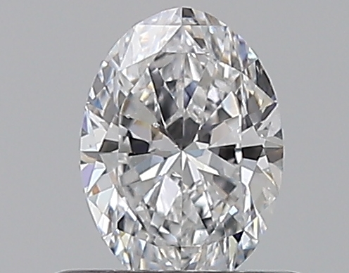 Oval 0.46 ct D SI2