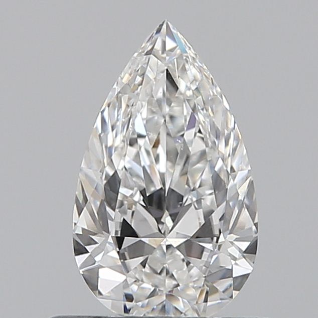 Pear 0.5 ct F VS2