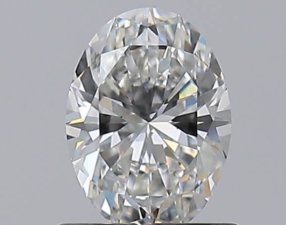 Oval 0.7 ct G VVS2