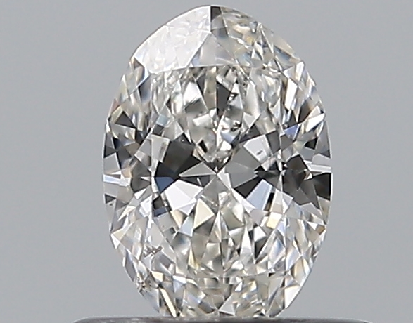 Oval 0.4 ct F SI1