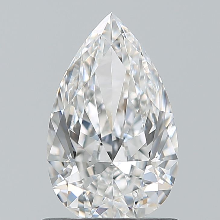 Pear 0.8 ct E VS1
