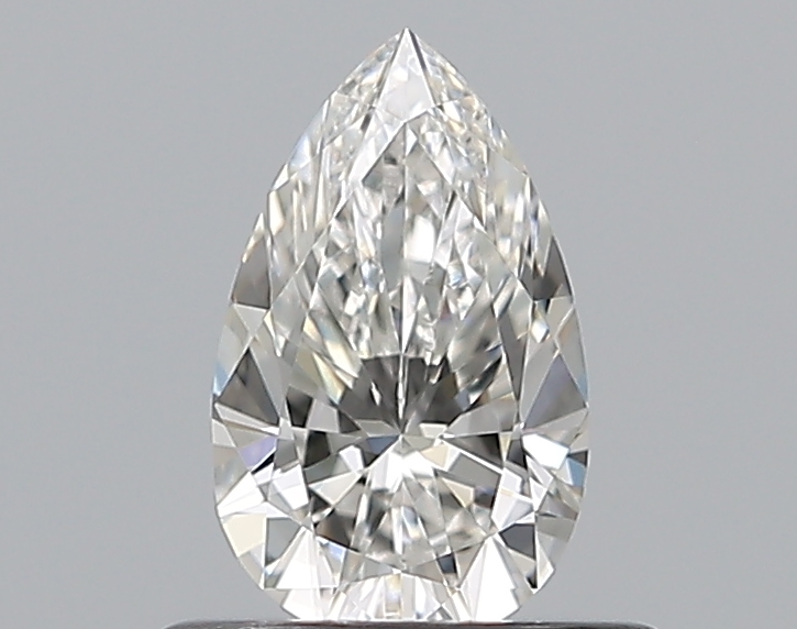 Pear 0.5 ct F VVS2