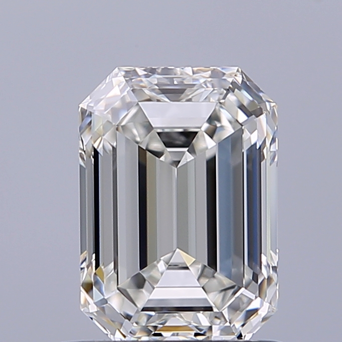 Emerald 0.93 ct H VVS2