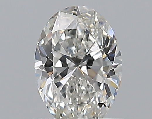 Oval 0.5 ct G SI1