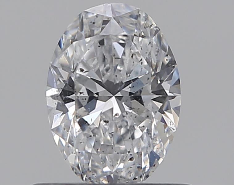 Oval 0.51 ct D I1