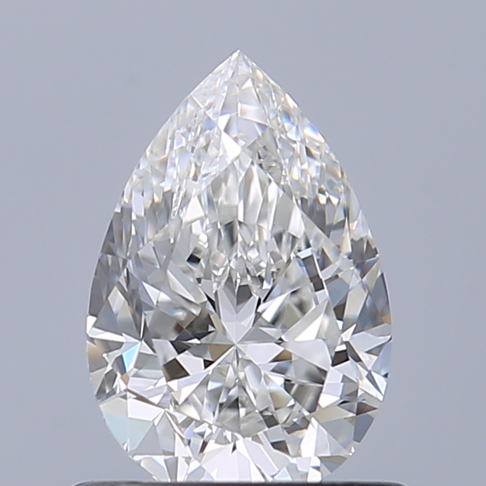 Pear 0.7 ct F VVS1