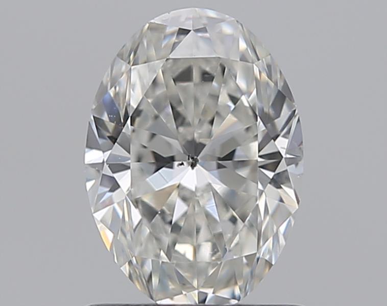 Oval 0.9 ct G SI1