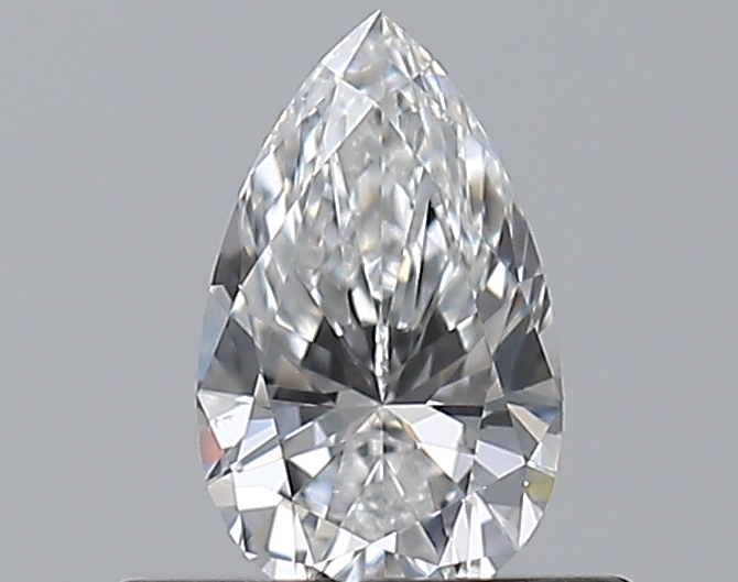 Pear 0.38 ct E VS2