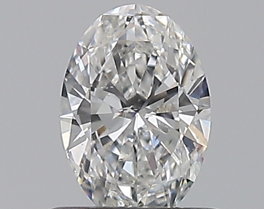 Oval 0.55 ct F SI1