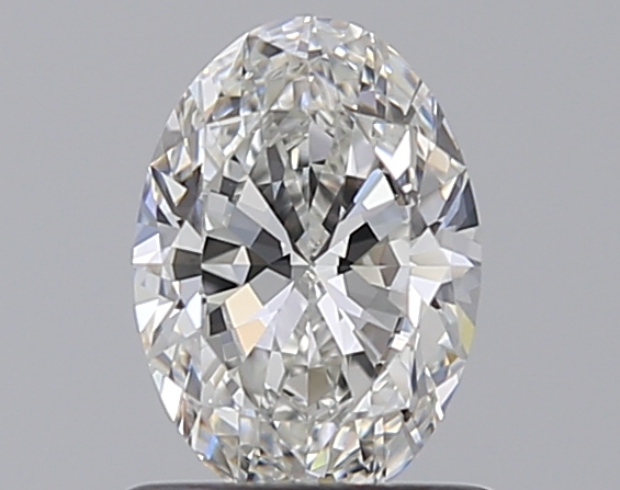 Oval 0.8 ct G VVS2