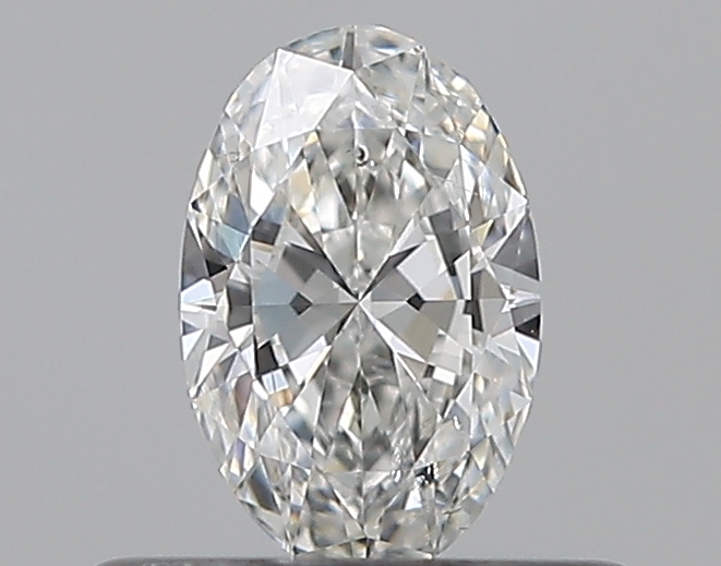 Oval 0.3 ct F SI1