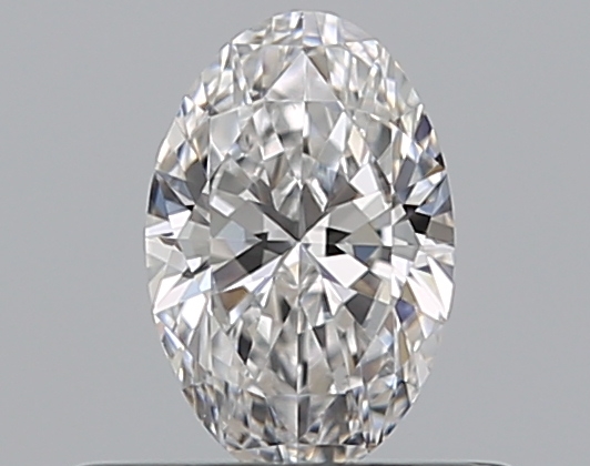 Oval 0.38 ct D VS1