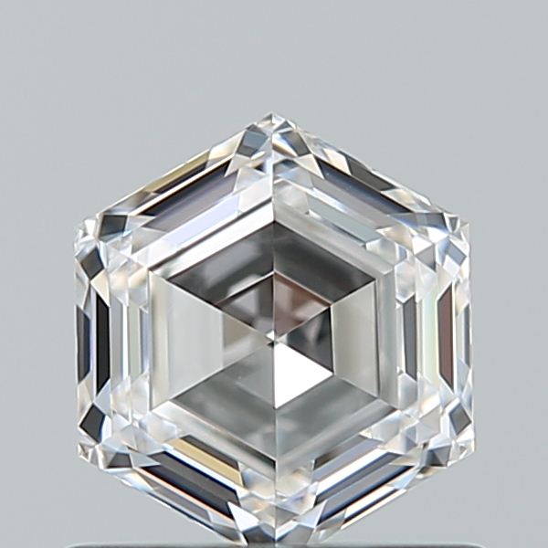Hexagonal 0.7 ct F VS1