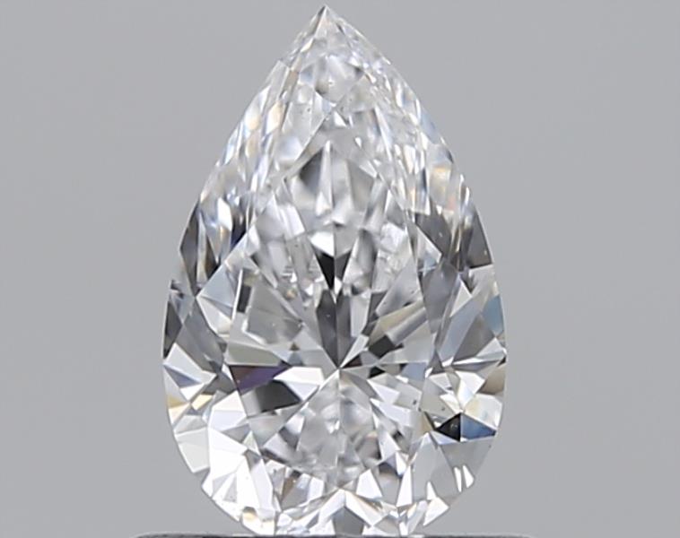 Pear 0.56 ct D SI1