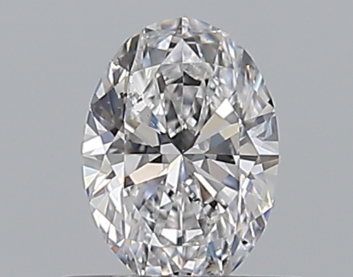 Oval 0.41 ct D SI1