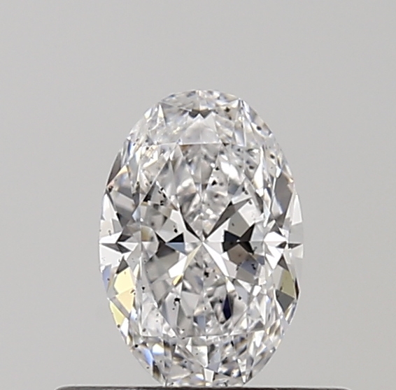 Oval 0.4 ct D SI2
