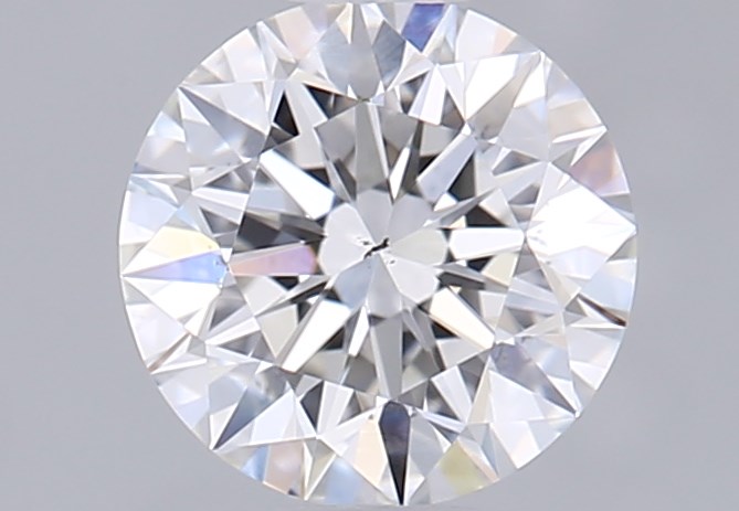Round 0.51 ct F VS2