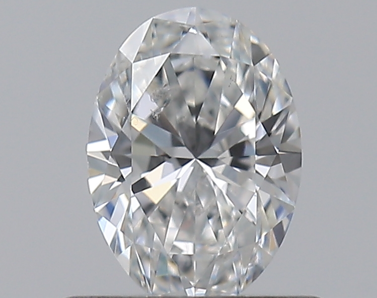 Oval 0.5 ct F SI2