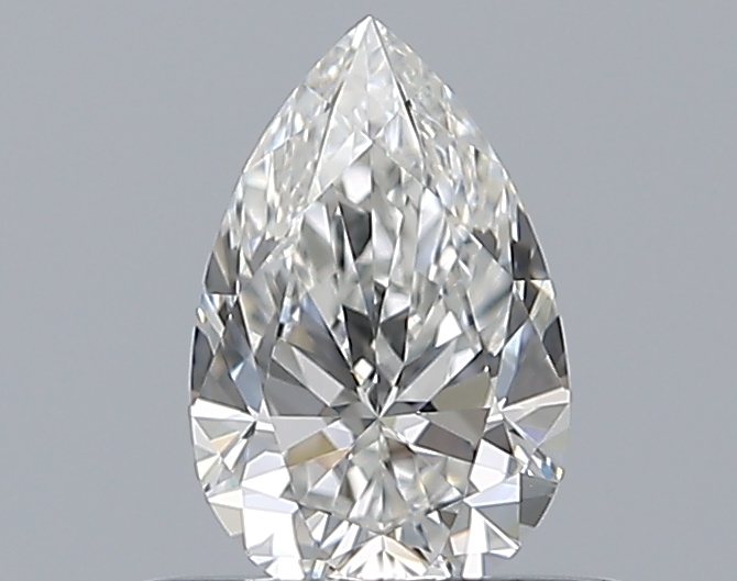 Pear 0.46 ct F VVS1