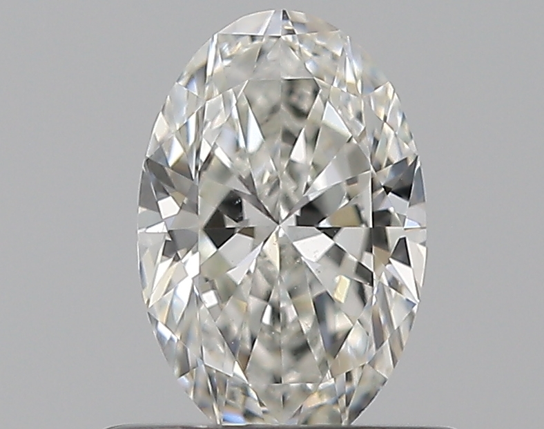 Oval 0.5 ct I SI1