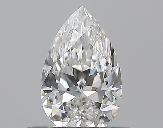Pear 0.32 ct F VVS2