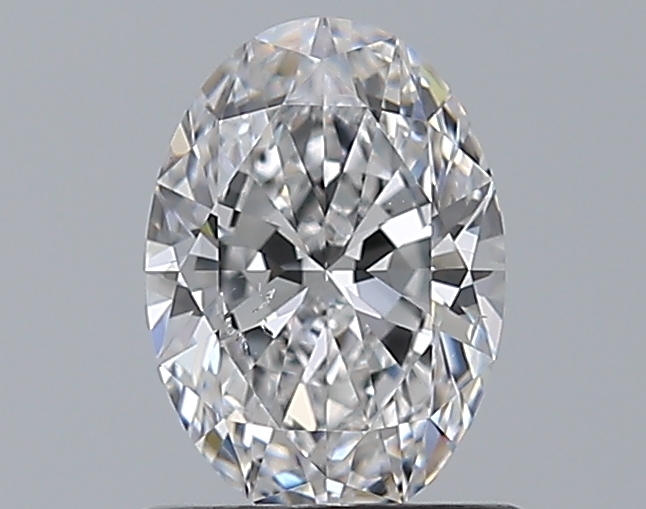 Oval 0.9 ct D SI1