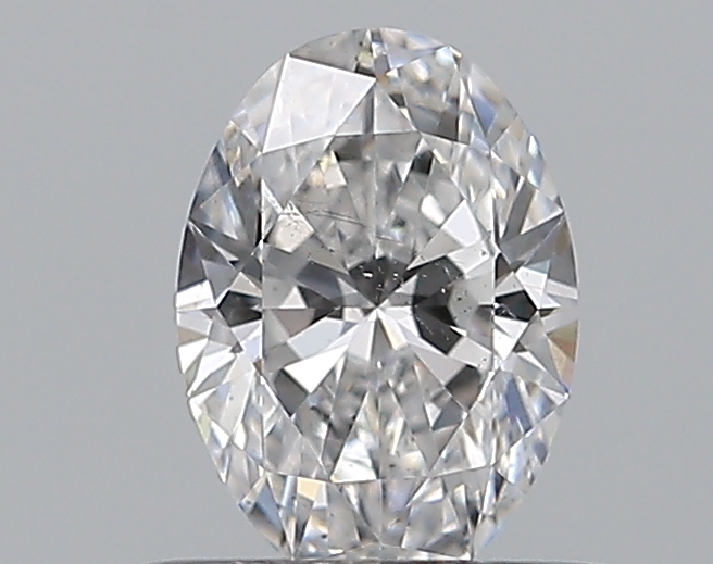 Oval 0.5 ct D SI1