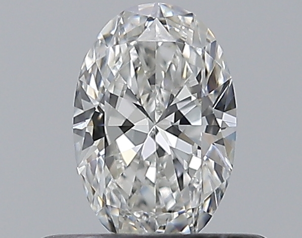 Oval 0.4 ct F IF