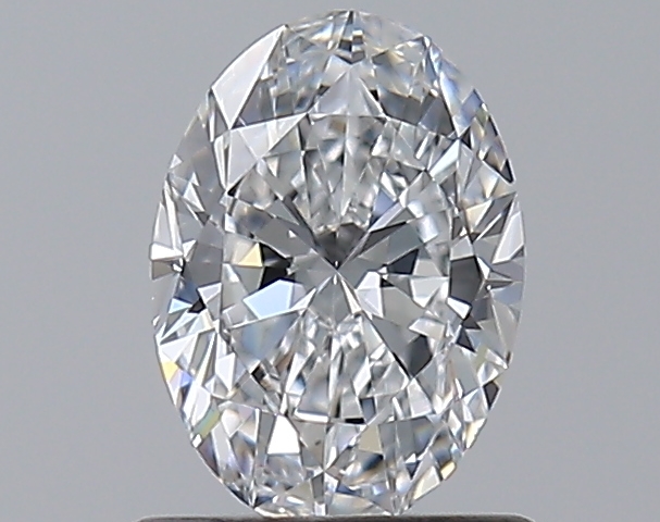 Oval 0.78 ct D VS1