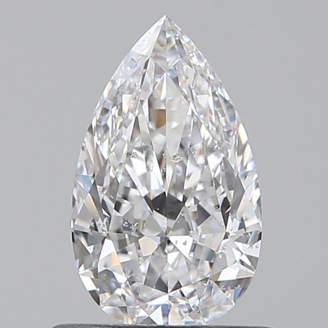 Pear 0.6 ct D SI2