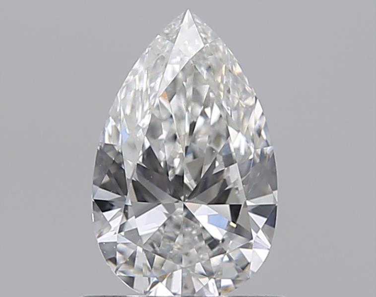 Pear 0.59 ct F SI1