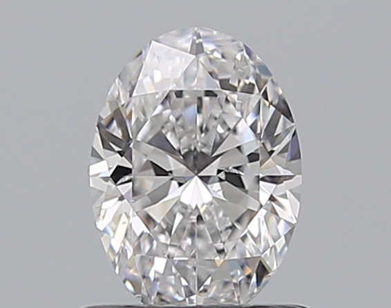 Oval 0.7 ct D SI1