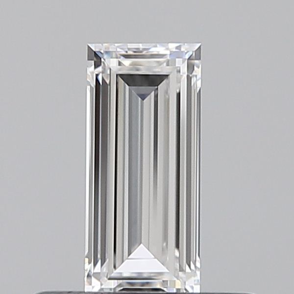 Baguette 0.34 ct D VVS1
